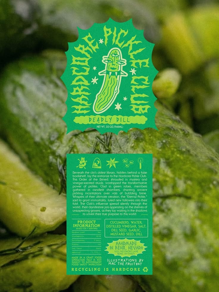 hardcore pickle club label