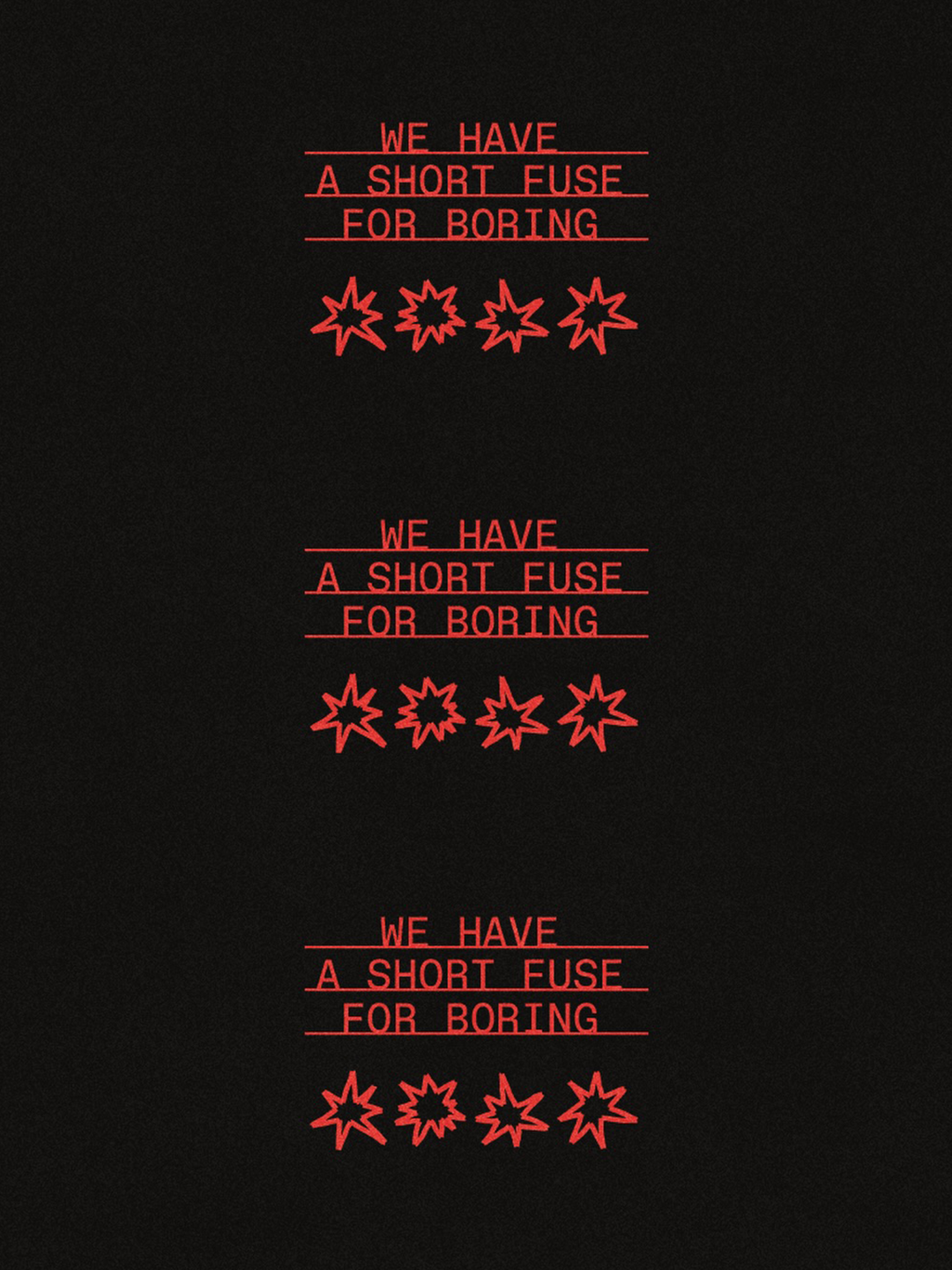 we-have-a-short-fuse